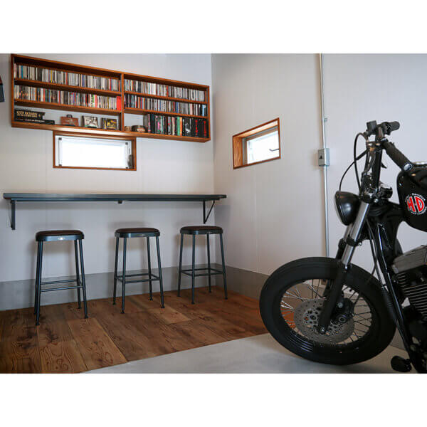 "Teak" Herringbone Counter Table - 画像 (4)