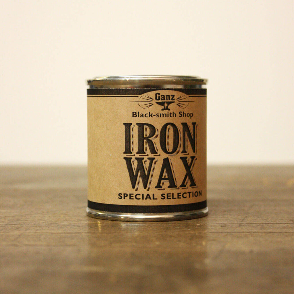 アイアンワックス・鉄製品用・ナチュラル IRON WAX Natural GANZ FACTORY STORE
