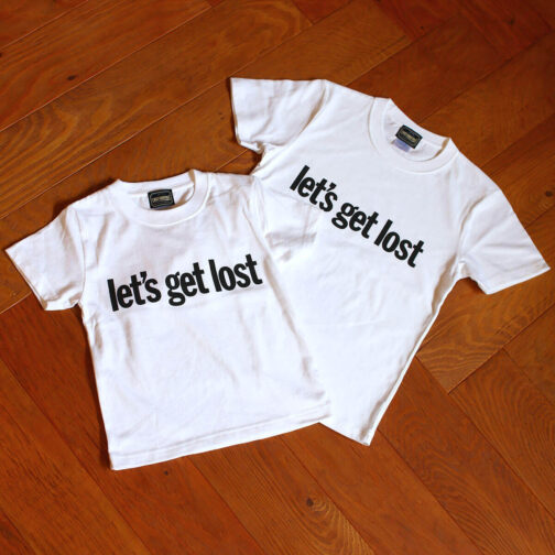 LC×GFS "let's get lost" Kids Tee - Bk - 画像 (3)