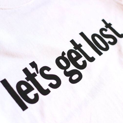 LC×GFS "let's get lost" Kids Tee - Bk - 画像 (4)