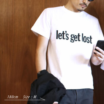 LC×GFS “let’s get lost” Tee – Bk