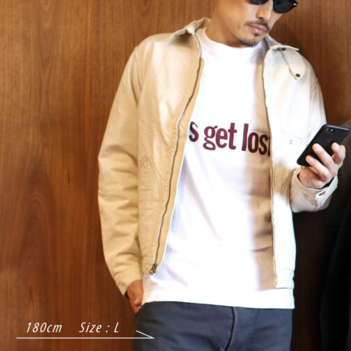 LC×GFS "let's get lost" Tee - Bur - 画像 (3)