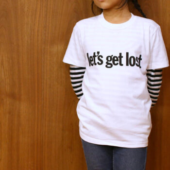 LC×GFS “let’s get lost” Kids Tee – Bk