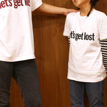 LC×GFS “let’s get lost” Kids Tee – Bk