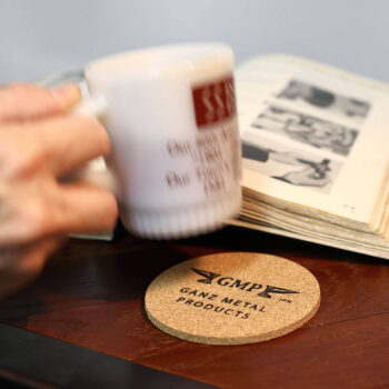 Cork Coaster Set – GMP Anvil Logo