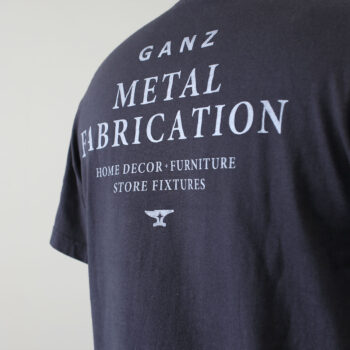 GANZ Tee – Metal Fab – Bk