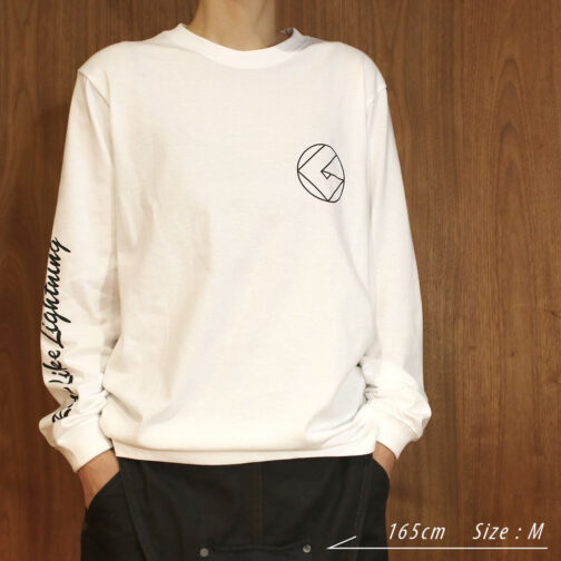 RENDER×GANZ L/S Tee- Wh - 画像 (4)