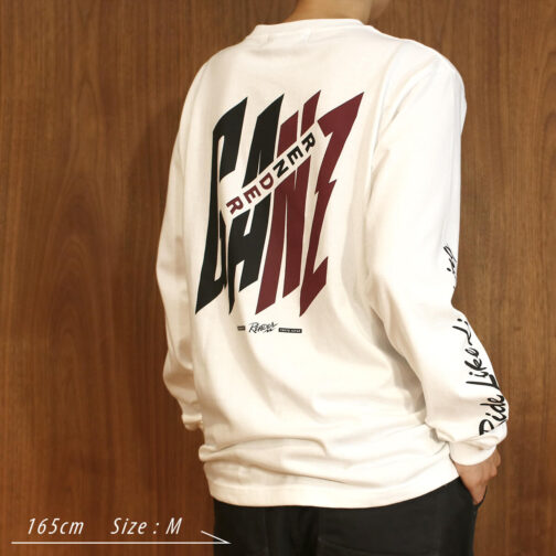 RENDER×GANZ L/S Tee- Wh - 画像 (3)