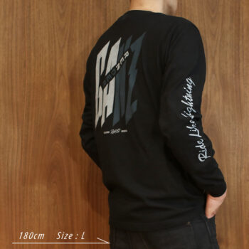 RENDER×GANZ L/S Tee- Bk