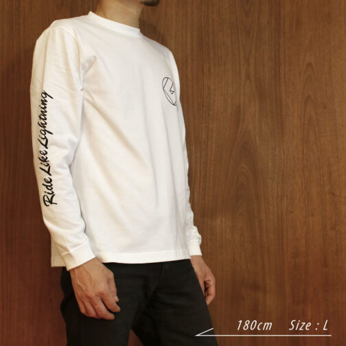 RENDER×GANZ L/S Tee- Wh - 画像 (2)