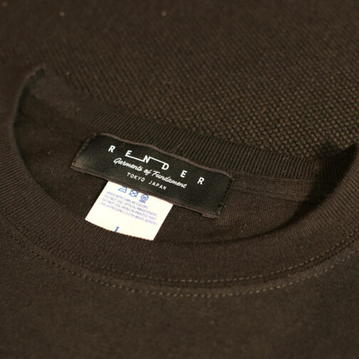 RENDER×GANZ L/S Tee- Bk - 画像 (10)
