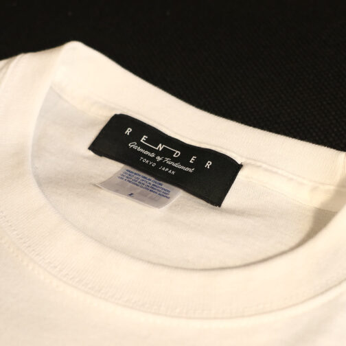 RENDER×GANZ L/S Tee- Wh - 画像 (10)