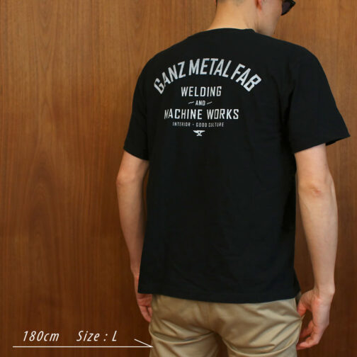 GANZ METAL FAB Tee 2nd - Bk - 画像 (2)
