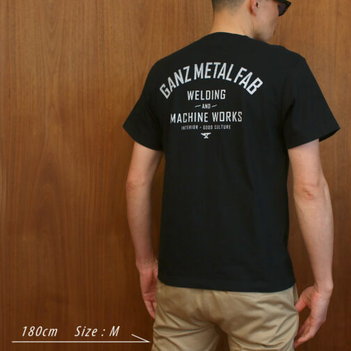 GANZ METAL FAB Tee 2nd - Bk - 画像 (4)