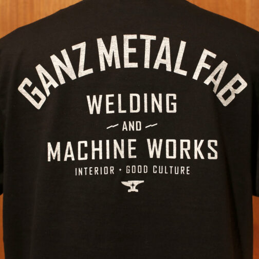 GANZ METAL FAB Tee 2nd - Bk - 画像 (8)