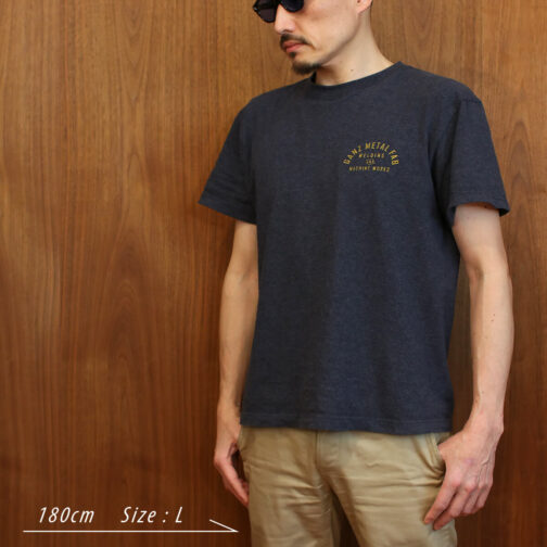 GANZ METAL FAB Tee 2nd - Nv - 画像 (3)