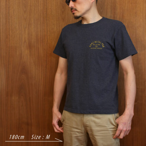 GANZ METAL FAB Tee 2nd - Nv - 画像 (5)