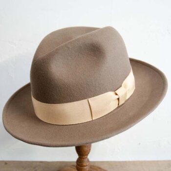 Babylon – Wide Brim Fedora Hat / Felt Packable – Be