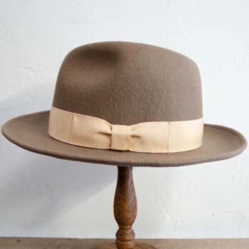 Babylon – Wide Brim Fedora Hat / Felt Packable – Be