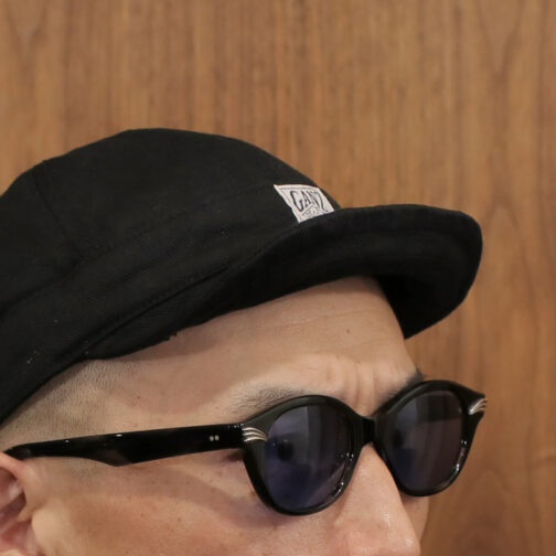 Work Cap - Black Twill - 画像 (3)