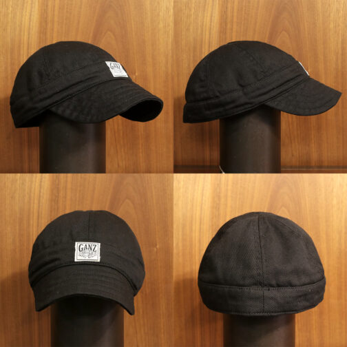 Work Cap - Black Twill - 画像 (4)