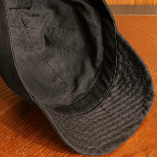 Work Cap - Black Twill - 画像 (8)